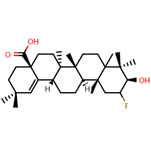 Chemical structure of 2-Fluoro-5-methylboronic acid , CAS 166328-16-1, AChemBlock U105262