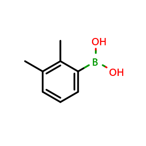 Chemical structure of 2,3-Dimethylphenylboronic acid , CAS 183158-34-1, AChemBlock U105282