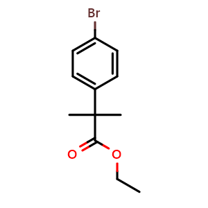Ethyl2-(4-bromophenyl)-2-methylpropanoate