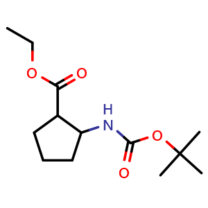 Ethyl 2-(tert-butoxycarbonylamino)cyclopentanecarboxylate