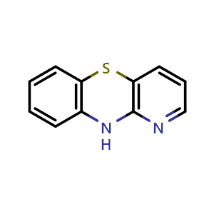Chemical structure of 1-Azaphenothiazine , CAS 261-96-1, AChemBlock U105484