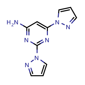 2,6-Di-1H-pyrazol-1-yl-4-pyrimidinamine