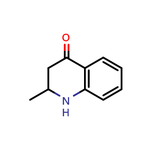 Chemical structure of 2,3-Dihydro-2-methyl-4(1H)-quinolinone , CAS 30448-37-4, AChemBlock U105568