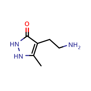 4-(2-Aminoethyl)-1,2-dihydro-5-methyl-3H-pyrazol-3-one