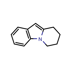 Chemical structure of 6,7,8,9-Tetrahydro-pyrido[1,2-a]indole , CAS 62420-83-1, AChemBlock U105618