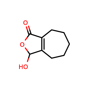 3,4,5,6,7,8-Hexahydro-3-hydroxy-1H-cyclohepta[c]furan-1-one