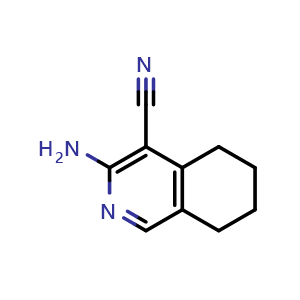 3-Amino-5,6,7,8-tetrahydro-4-isoquinolinecarbonitrile