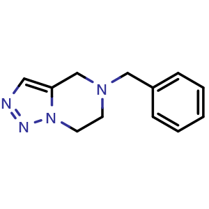 5-Benzyl-4,5,6,7-tetrahydro-[1,2,3]triazolo[1,5-a]pyrazine