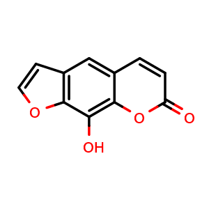 Chemical structure of Xanthotoxol , CAS 2009-24-7, AChemBlock U105854