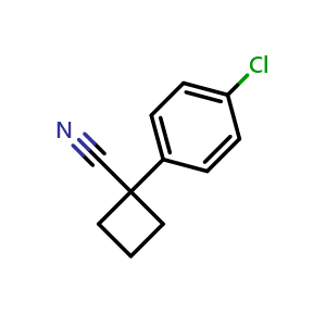 1-(4-Chlorophenyl)cyclobutanecarbonitrile
