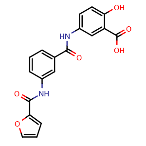 Chemical structure of OSS-128167 , CAS 887686-02-4, AChemBlock U105909