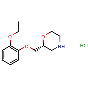 Chemical structure of (R)-Viloxazine hydrochloride , CAS 56287-63-9, AChemBlock U105916
