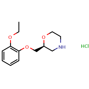 Chemical structure of (S)-Viloxazine hydrochloride , CAS 56287-61-7, AChemBlock U105917