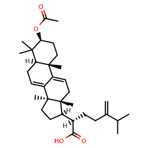 Dehydroeburicoic acid monoacetate