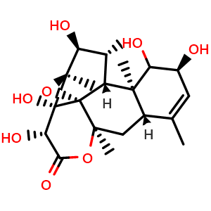 Chemical structure of Bruceine E , CAS 21586-90-3, AChemBlock U105966