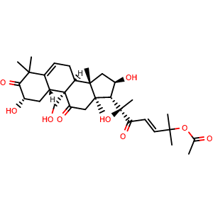 Chemical structure of Cucurbitacin A , CAS 6040-19-3, AChemBlock U105988