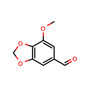 Chemical structure of Myristicin Aldehyde , CAS 5780-07-4, AChemBlock U105997