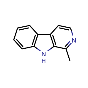 Chemical structure of Harmane , CAS 486-84-0, AChemBlock U105999