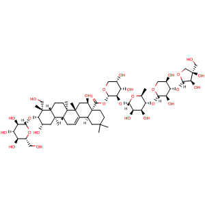 Chemical structure of Polygalacin D , CAS 66663-91-0, AChemBlock U106008