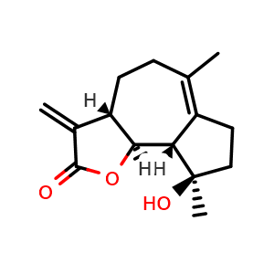 Chemical structure of Micheliolide , CAS 68370-47-8, AChemBlock U106015
