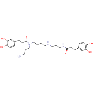 Chemical structure of KukoaMine B , CAS 164991-67-7, AChemBlock U106035