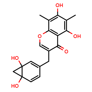 Chemical structure of Methylophiopogonone A , CAS 74805-90-6, AChemBlock U106040