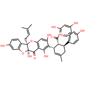 Chemical structure of Sanggenon C , CAS 80651-76-9, AChemBlock U106057