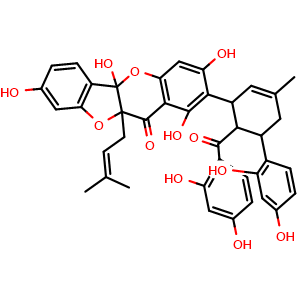 Chemical structure of Sanggenone D , CAS 81422-93-7, AChemBlock U106059