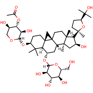 Chemical structure of Isoastragaloside II , CAS 86764-11-6, AChemBlock U106070