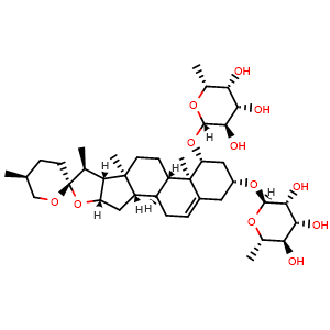 Chemical structure of Liriopeside B , CAS 87425-34-1, AChemBlock U106072