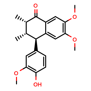 Chemical structure of Holostyligone, (-)- , CAS 887501-28-2, AChemBlock U106076