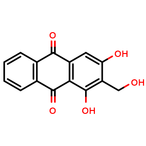 Chemical structure of Lucidin , CAS 478-08-0, AChemBlock U106079