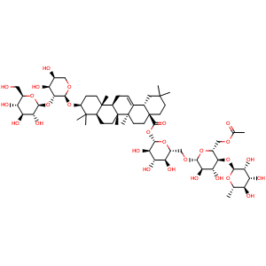 Chemical structure of Acanthopanaxoside B , CAS 915792-03-9, AChemBlock U106086