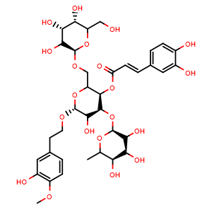 Chemical structure of Cistanoside A , CAS 93236-42-1, AChemBlock U106090