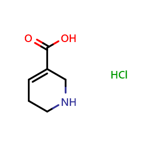 Chemical structure of Guvacine , CAS 6027-91-4, AChemBlock U106112
