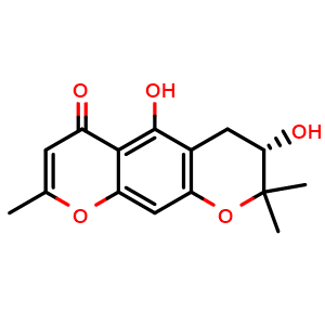 Chemical structure of Hamaudol , CAS 735-46-6, AChemBlock U106123