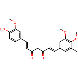 Chemical structure of Dimethylcurcumin , CAS 52328-98-0, AChemBlock U106126