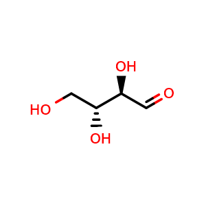 Chemical structure of Erythrose , CAS 583-50-6, AChemBlock U106128