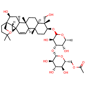 Chemical structure of 6''-O-Acetylsaikosaponin A , CAS 64340-46-1, AChemBlock U106141