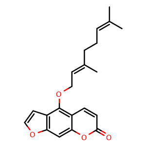 Chemical structure of Bergamottin , CAS 7380-40-7, AChemBlock U106142