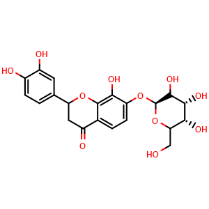 Chemical structure of Flavanomarein , CAS 577-38-8, AChemBlock U106147