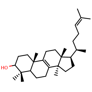 Chemical structure of Dihydrolanosterol , CAS 79-62-9, AChemBlock U106155