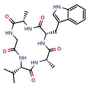 Chemical structure of Segetalin B , CAS 164991-89-3, AChemBlock U106171