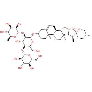 Chemical structure of Deltonin , CAS 55659-75-1, AChemBlock U106173