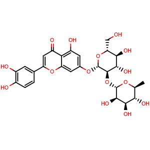 Chemical structure of Lonicerin , CAS 25694-72-8, AChemBlock U106180
