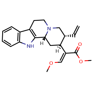 Chemical structure of Hirsuteine , CAS 35467-43-7, AChemBlock U106182
