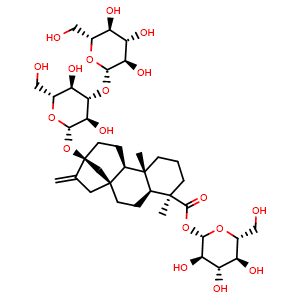 Chemical structure of Rebaudioside G , CAS 127345-21-5, AChemBlock U106183