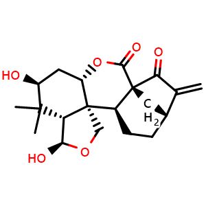Chemical structure of Enmein , CAS 3776-39-4, AChemBlock U106250