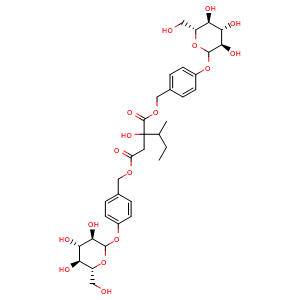Chemical structure of Militarine , CAS 58139-23-4, AChemBlock U106252