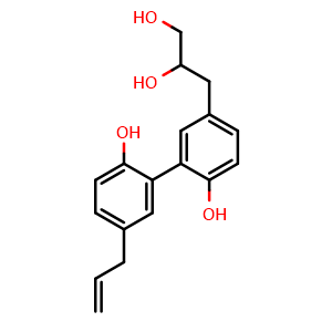 Chemical structure of Magnolignan A , CAS 93673-81-5, AChemBlock U106267